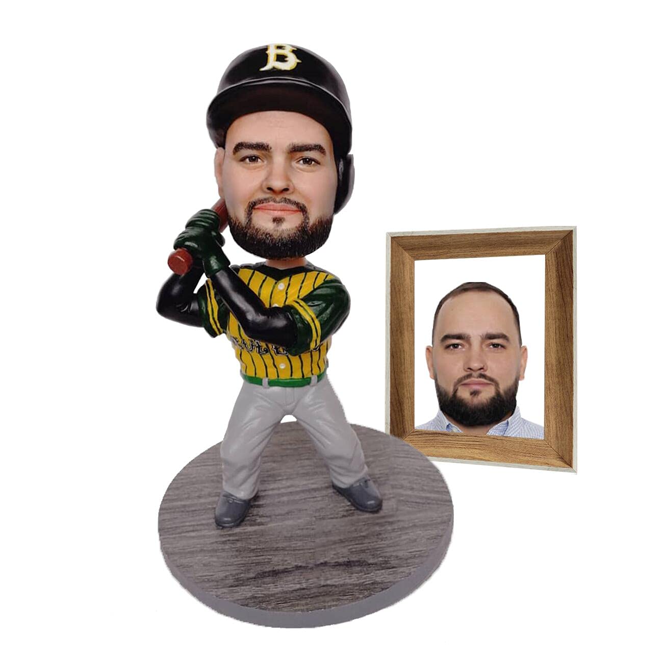 Custom Personalized Bobblehead Dolls - Unique Baseball Gifts for Men - Handcrafted by TikTok Clay Artist Jerry - Perfect for Birthday, Anniversary & Sports Fan Gifts
