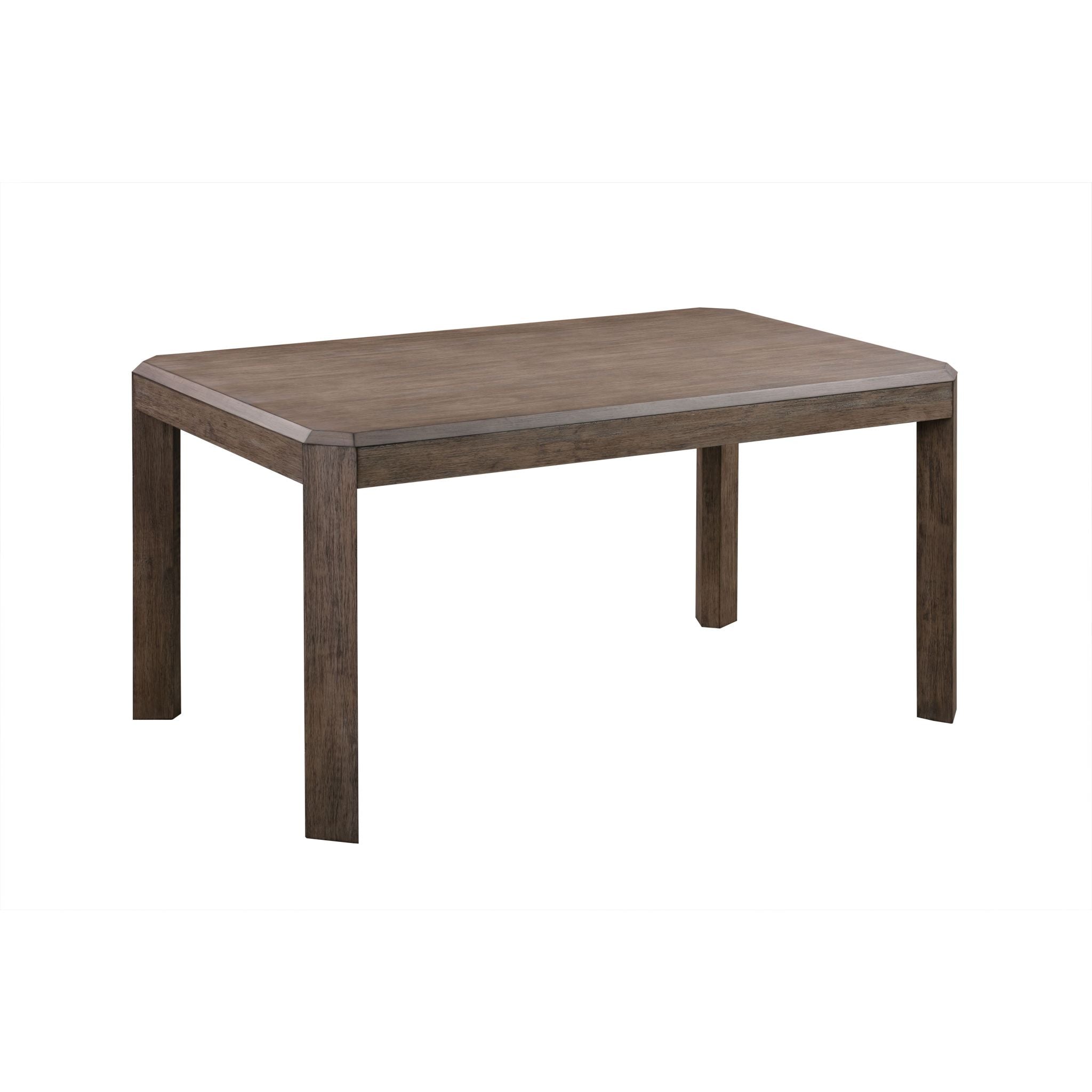 Acadia Solid Wood Dining Table - Toffee Brown Finish (GHCL60) - Perfect for Farmhouse, Rustic & Modern Dining Rooms