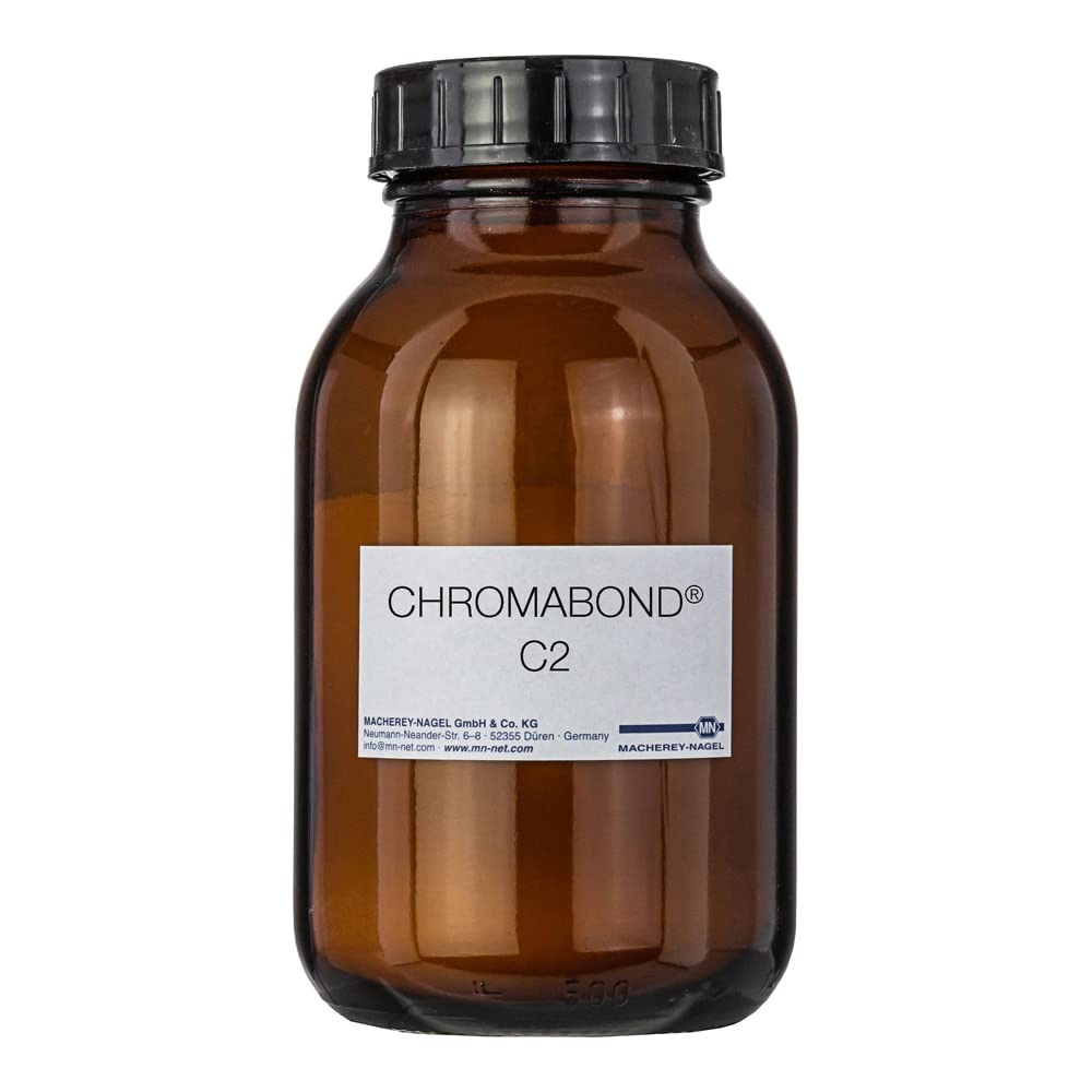 MACherey-Nagel 730652 CHROMABOND C2 Adsorbent - 100g Lab-Grade Chemical Adsorption Material for Chromatography, Sample Purification & Environmental Testing