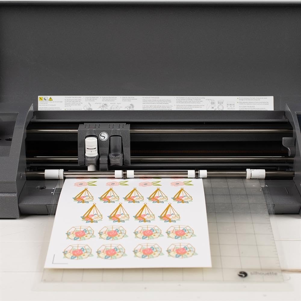 Silhouette America 12 Inch Cameo Cutting Mat - 1 Pack | Premium Self-Healing Craft Mat for Vinyl, Paper, Fabric | Perfect for DIY Projects, Scrapbooking & Home Decor