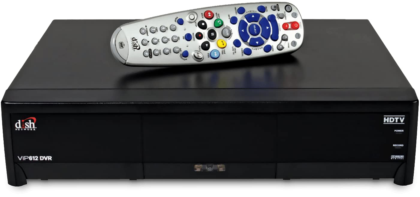 Dish Network ViP 612 HD-DVR Receiver - Dual Tuner for Single Room TV