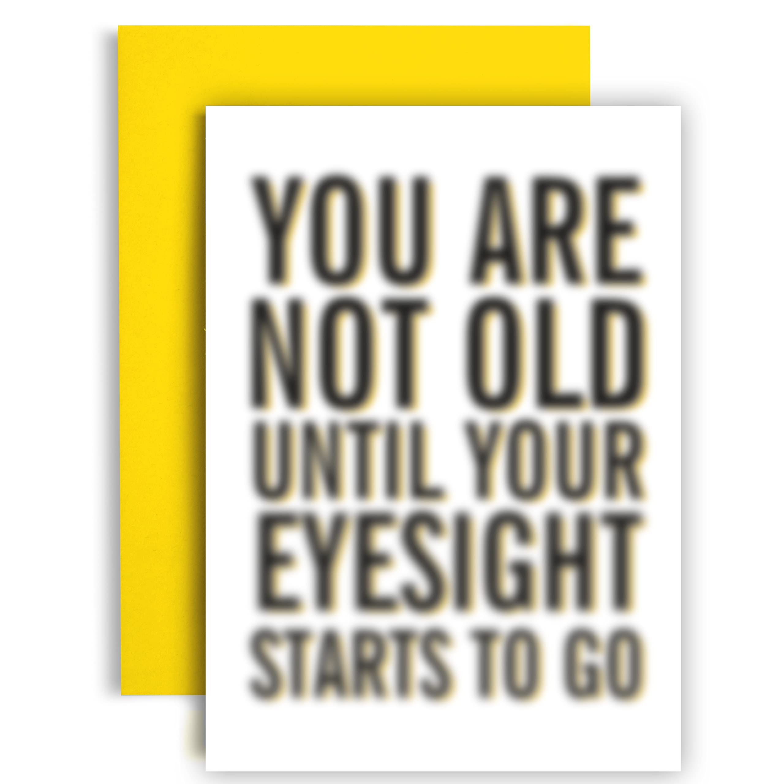 Funny Birthday Card for Dad & Mum - Novelty Gift with Recyclable Envelope - A5 Size for Parties