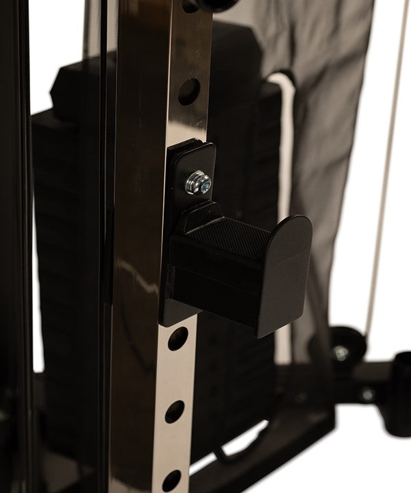 Mighty Max X302 Functional Trainer & Half Rack - Home Gym Strength Training Equipment for Full Body Workouts - Perfect for Small Spaces & CrossFit Training