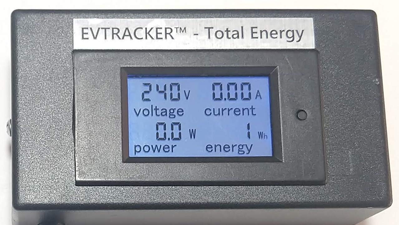 240V 50A Kilowatt Hour Meter - Portable Plug-in Energy Monitor for Home, Business & Travel - Track Total Power Usage with Easy Reset - Perfect for Apartments, RV, EV Charging & Solar Systems (14-50 Plug)
