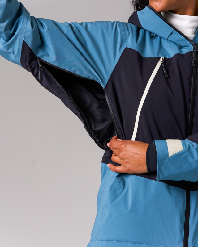 Warm Snow Padded Jacket for Women & Men - Waterproof Winter Coat with Hood - Perfect for Skiing, Snowboarding & Cold Weather Activities