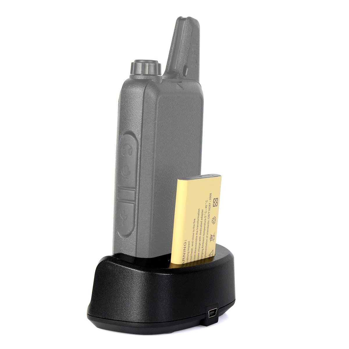 Original Retevis RT22 RT22S Walkie Talkie Charger - Compatible with RT22, RT22S, RB19, RB19P Two-Way Radios - Charging Base Station (1 Pack, Charging Cord Not Included) - Perfect for Outdoor Adventures, Construction Sites & Emergency Communication
