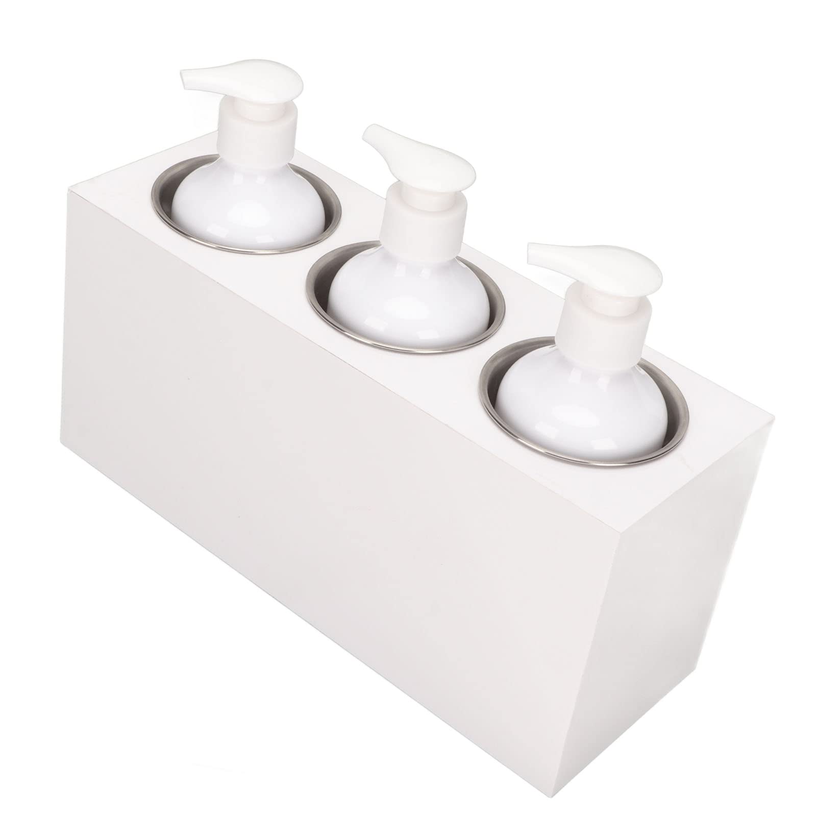 ANGGREK 3 Bottle Electric Massage Oil Warmer - Fast Heating 9-Speed Adjustable Lotion & Cream Heater for Salon, Spa & Home Use - Perfect for Aromatherapy, Massage Therapy & Relaxation