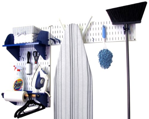 White Wall Board Blue Accessories