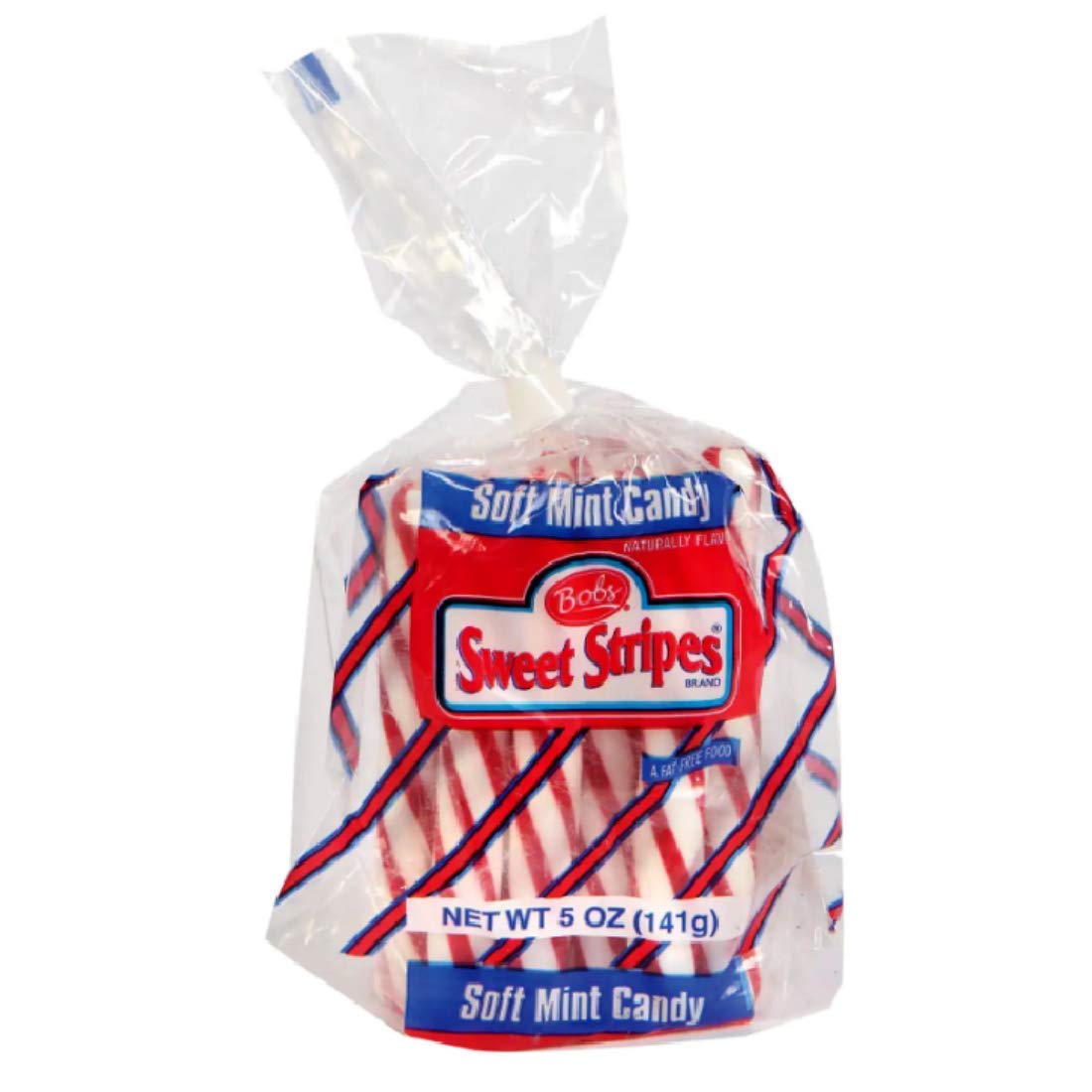 Bob's Sweet Stripes Peppermint Candy Canes 5oz (2 Pack) - Classic Holiday Treats for Christmas Stocking Stuffers, Office Gifts & Party Favors