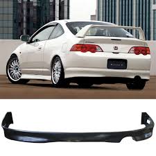 2002-2004 Acura RSX Type R Style Rear Bumper Lip Spoiler - High Performance Car Body Kit for Street Racing & Show Cars