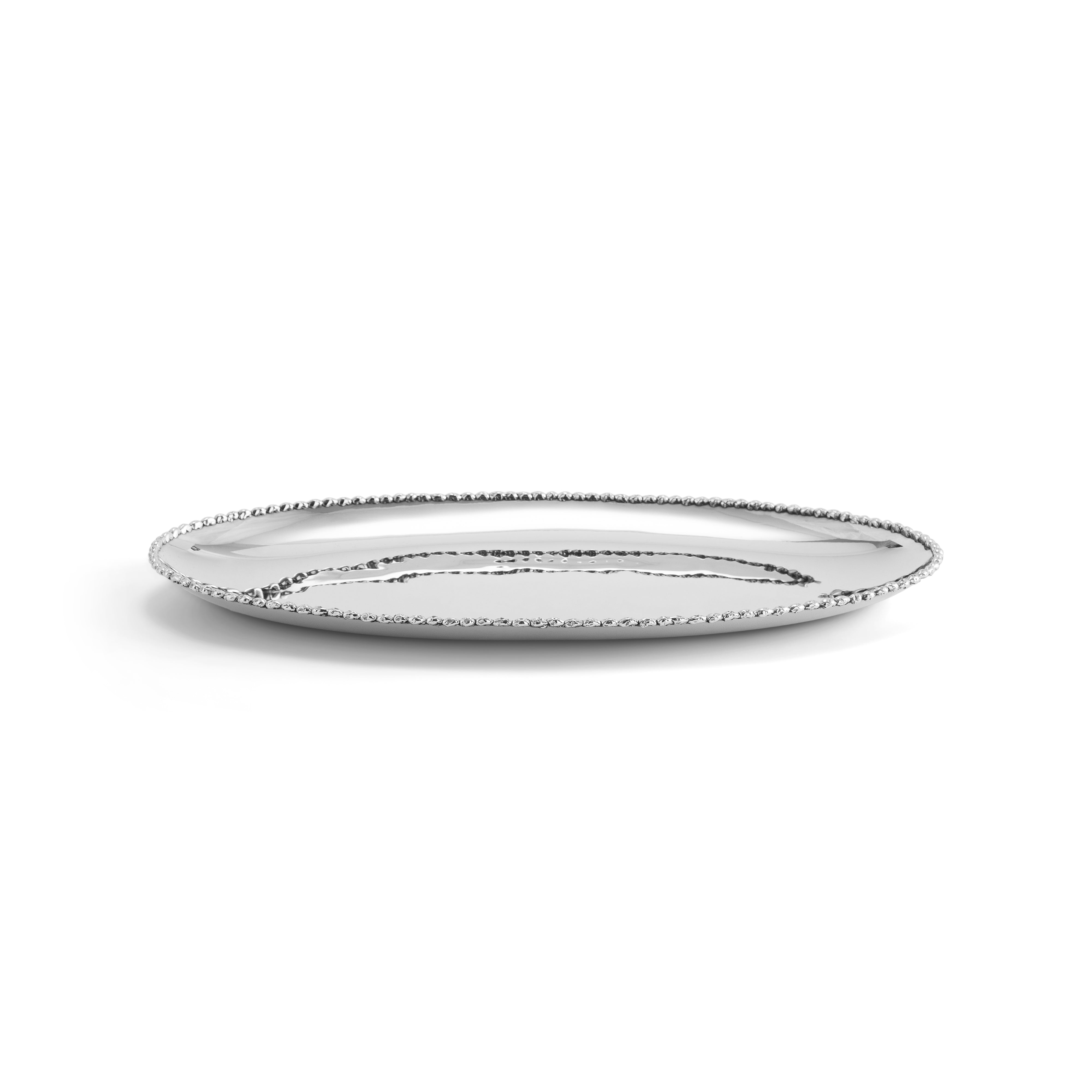 Premium Molten Oval Platter - Elegant Serving Dish for Entertaining, Parties & Special Occasions | Perfect for Appetizers, Cheese & Charcuterie
