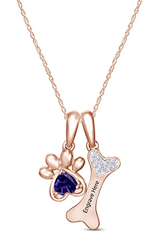Rose Gold Over : Simulated Alexandrite