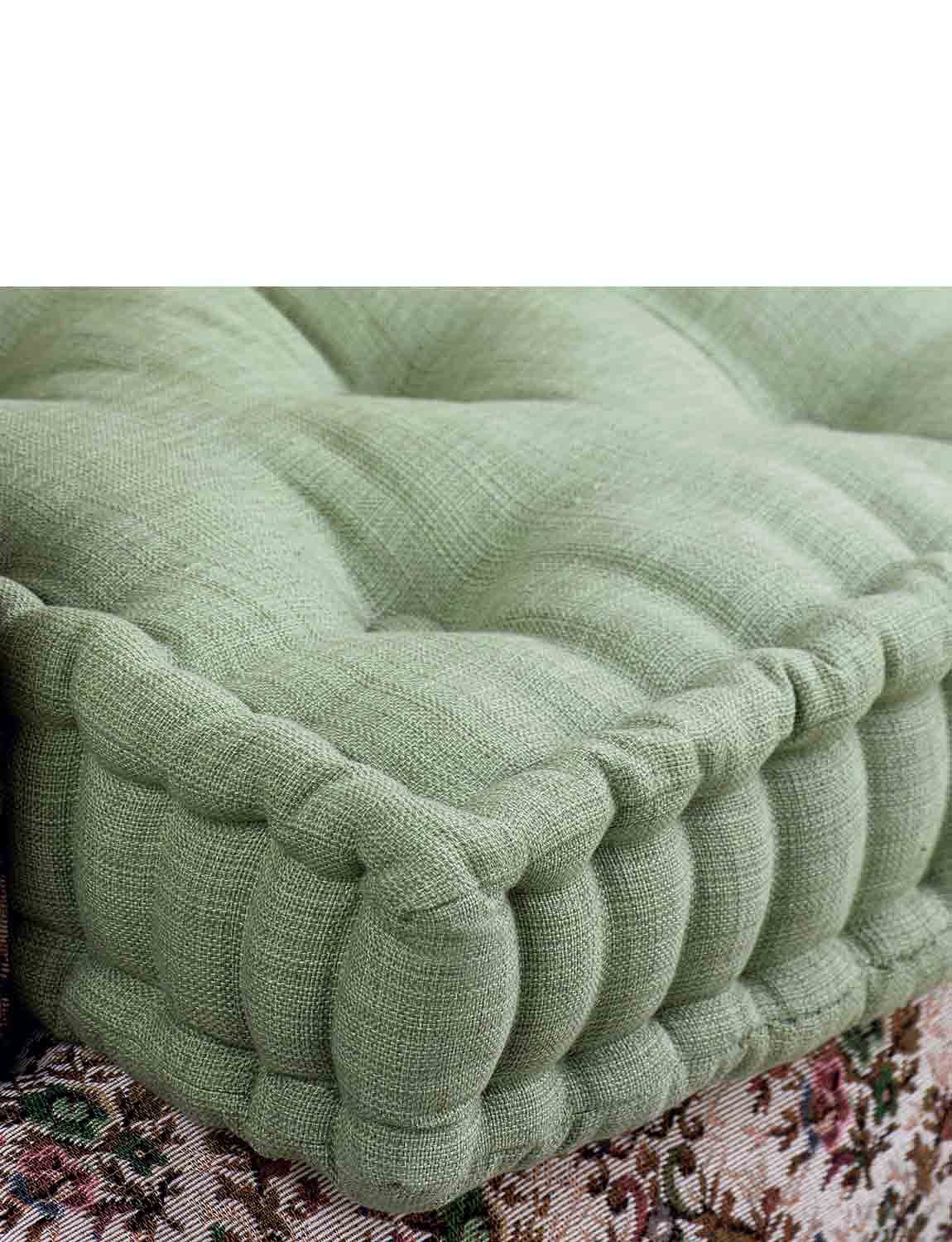 3-Seater Booster Cushion Fern - Comfortable & Durable Seat Cushion for Sofa, Loveseat, or Bench - Perfect for Living Room, Office, or Outdoor Use