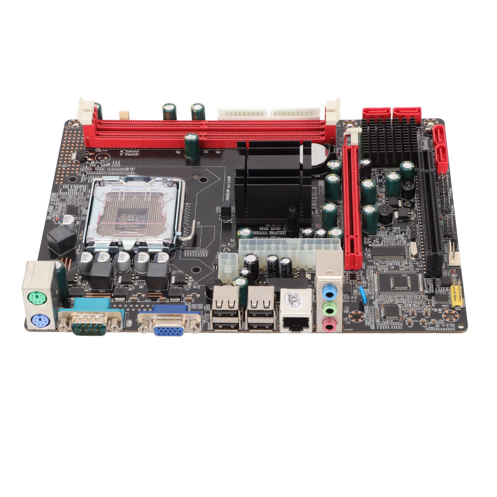 Best Micro ATX Gaming Motherboard with VGA, PCI, COM & IDE Expansion | DDR2 RAM Support for Dual/Quad Core PCs | Perfect for Gaming Rigs & Home Office Desktops
