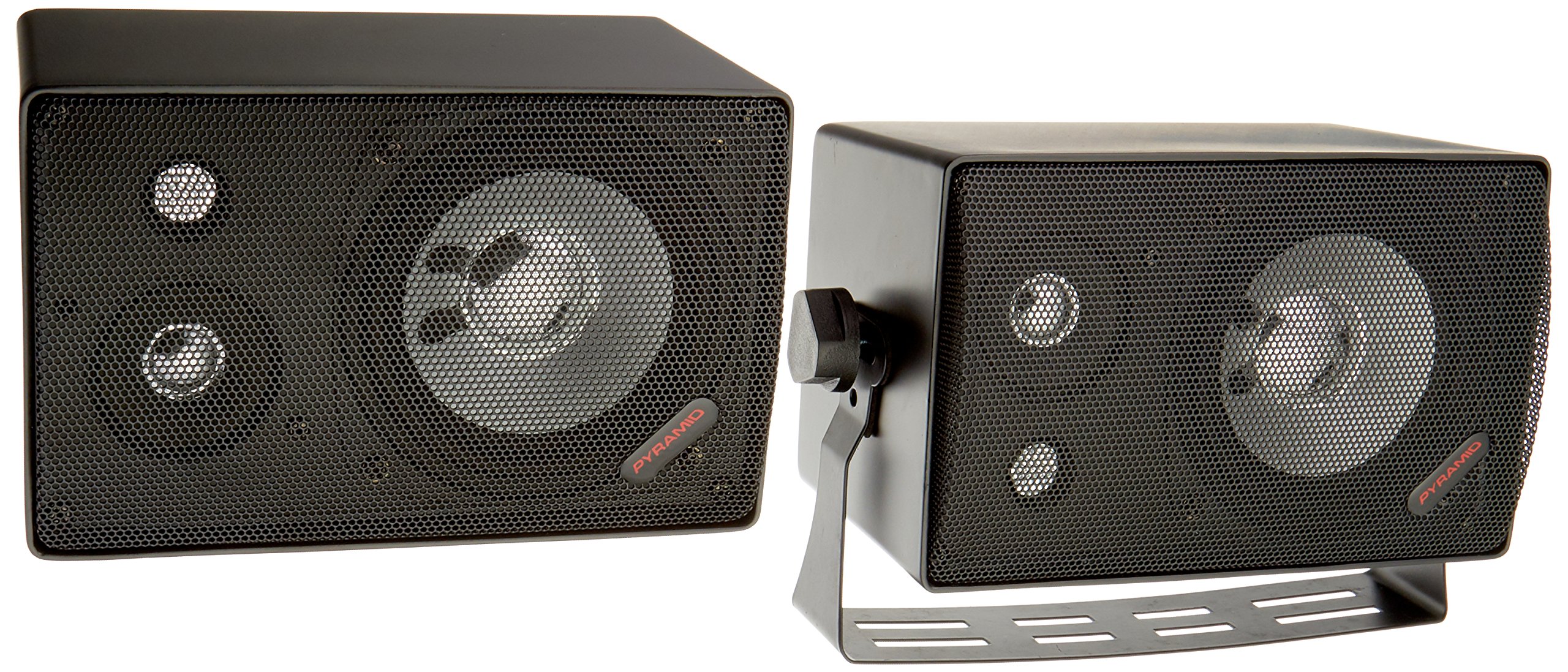 Pyramid 3808 400W 3-Way Mini Box Speaker System - High Power Compact Audio for Home Theater, Gaming & Parties