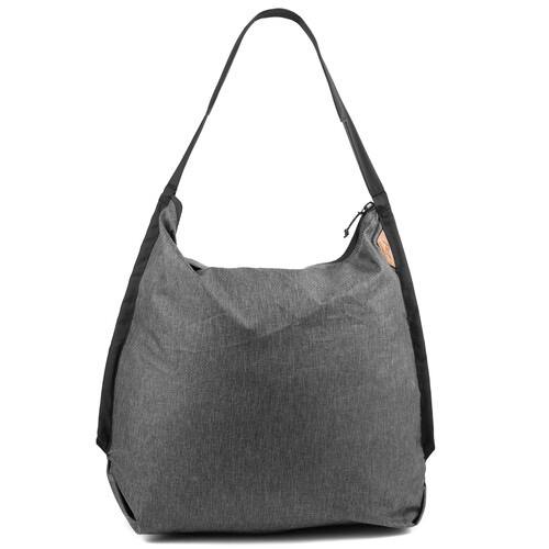 Peak Design Packable Tote Bag - Lightweight & Water-Resistant Travel Tote for Women & Men - Perfect for Beach, Gym, Shopping & Daily Commute - Charcoal Gray