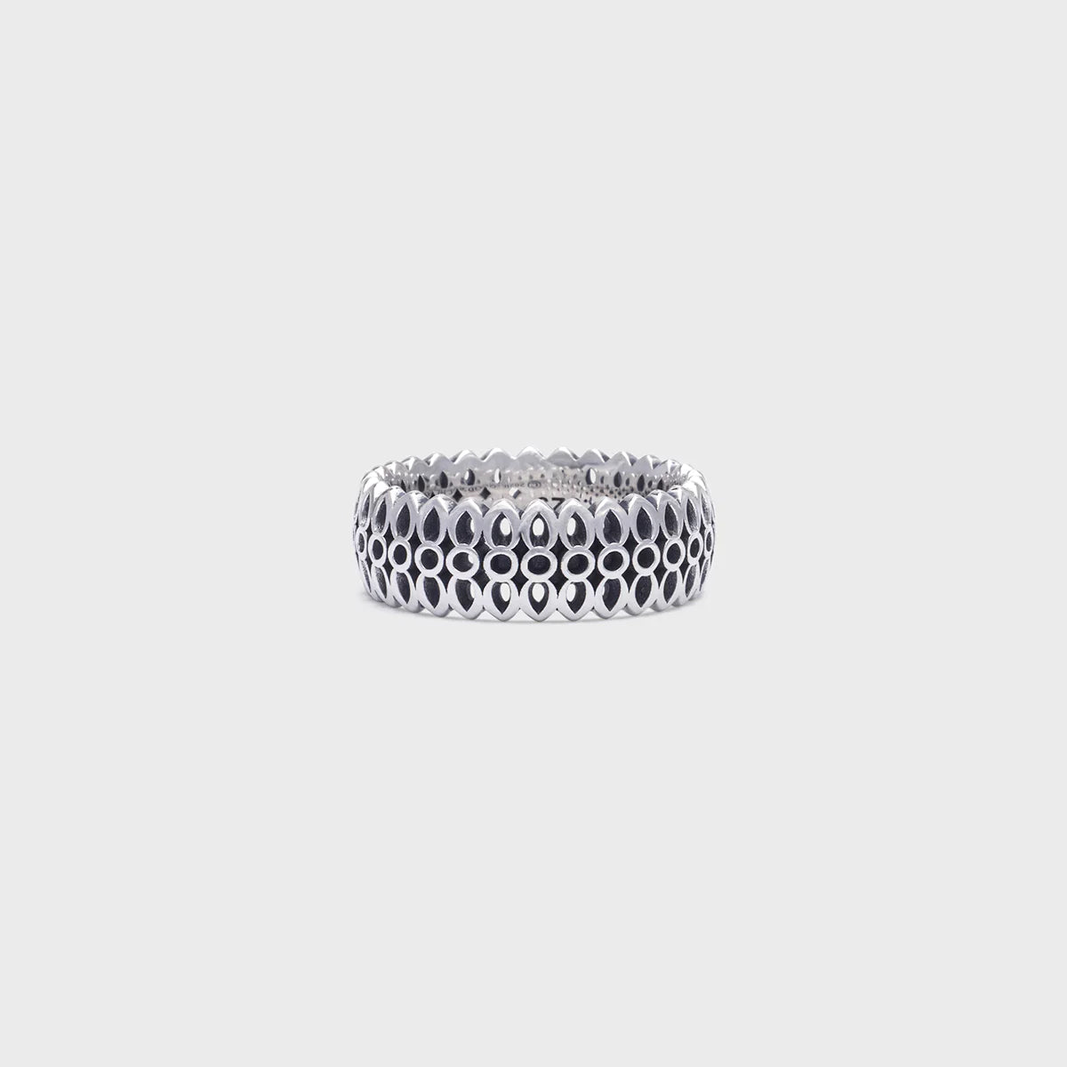 Good Art Model 25 Ring Small - Minimalist Sterling Silver Stackable Ring for Women, Perfect for Everyday Wear & Layering Jewelry