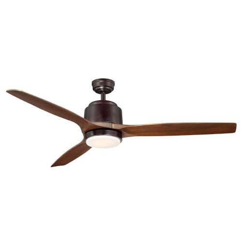 Wind River Fans Reya 56 Inch Oiled Bronze Ceiling Fan with Remote Control - Perfect for Living Room, Bedroom, and Outdoor Patio Cooling