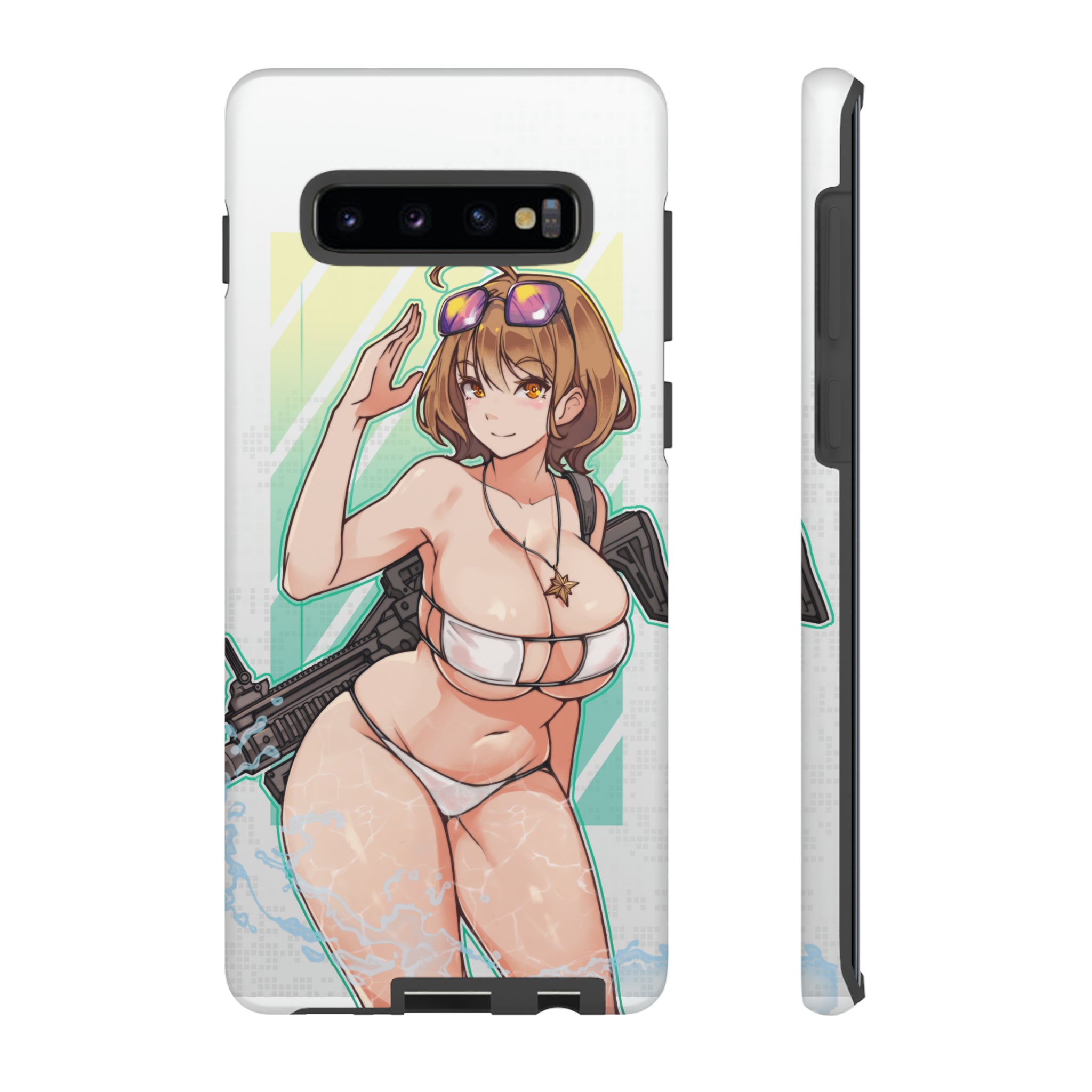 ANIS Waterproof Phone Case for Swimming, Beach & Outdoor Activities - Durable SWIMSUIT Design for iPhone & Android
