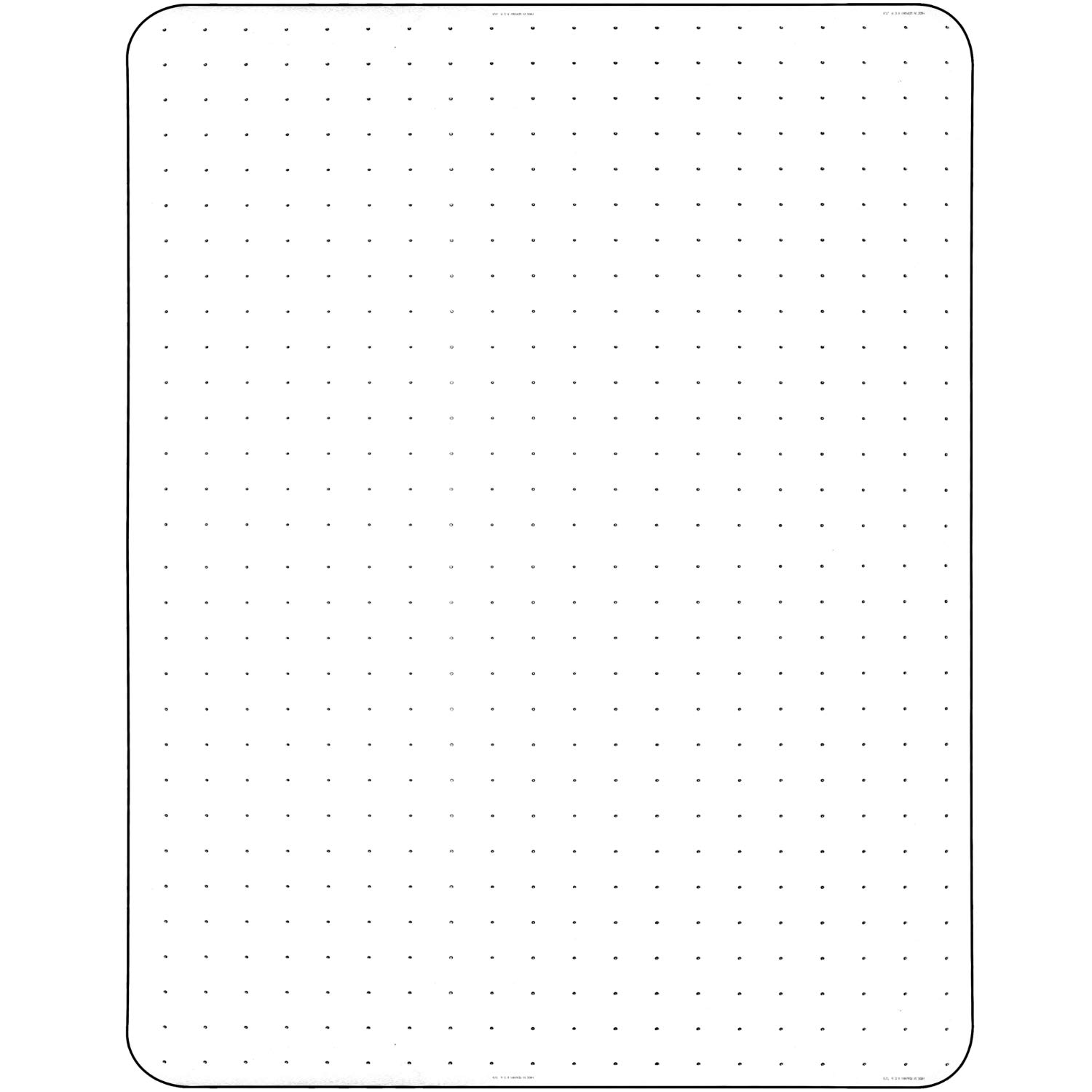Polycarbonate Office Chair Mat for Carpeted Floors - 36