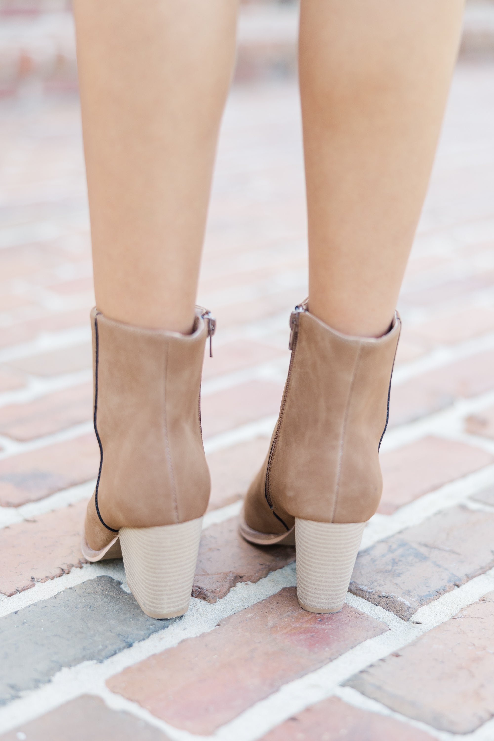 Stylish Caramel Brown Booties for Women - Comfortable Ankle Boots for Fall & Winter | Perfect for Casual Outfits, Office Wear & Date Nights