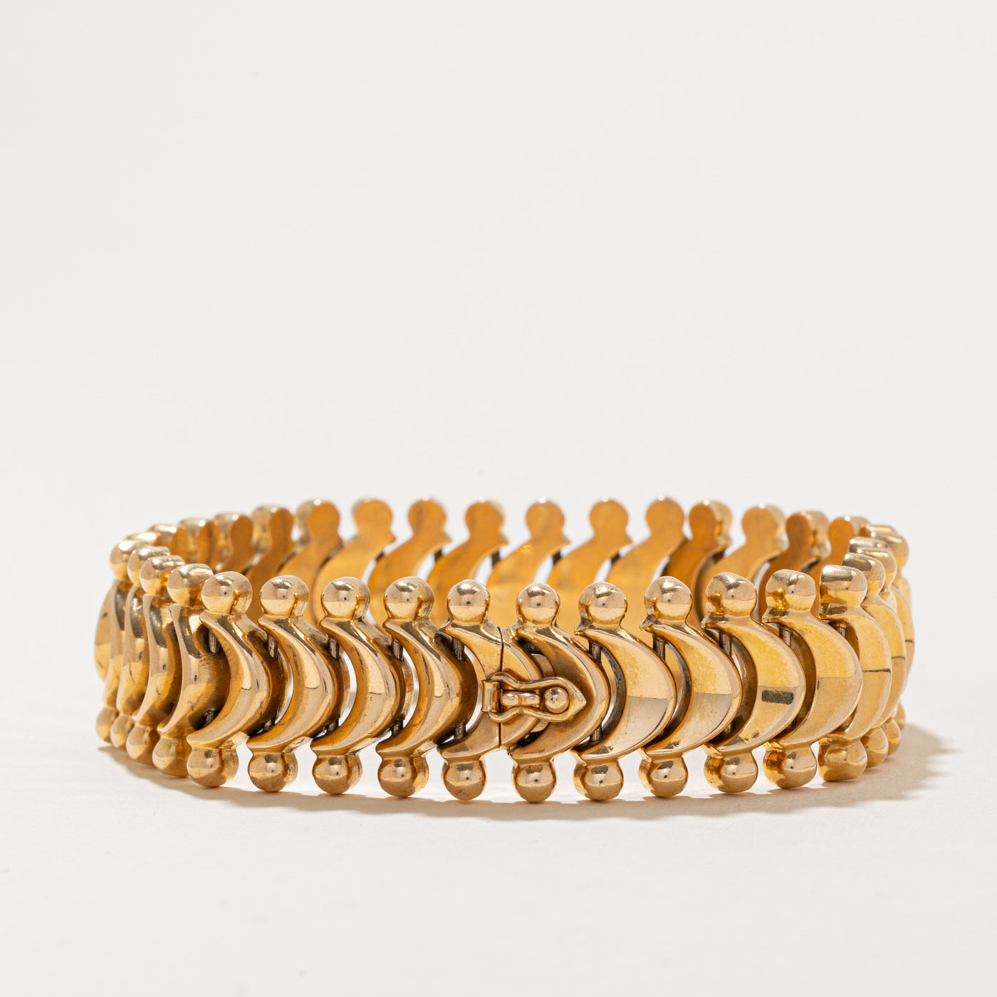 18K Yellow Gold Bracelet for Women - 7.5 Inch Adjustable Luxury Bangle | Perfect for Gifts, Anniversaries & Special Occasions