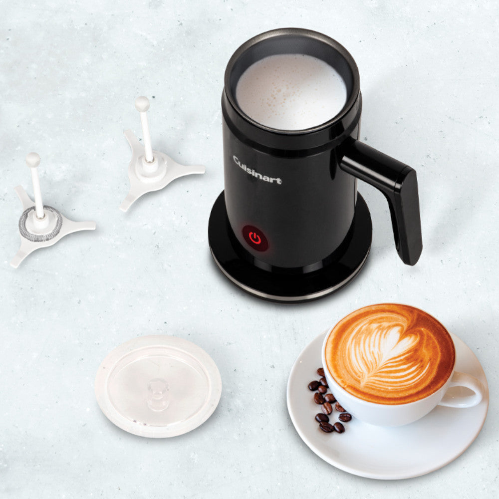 Cuisinart FR 15C Electric Milk Frother for Coffee & Latte - Perfect for Home Baristas & Coffee Lovers