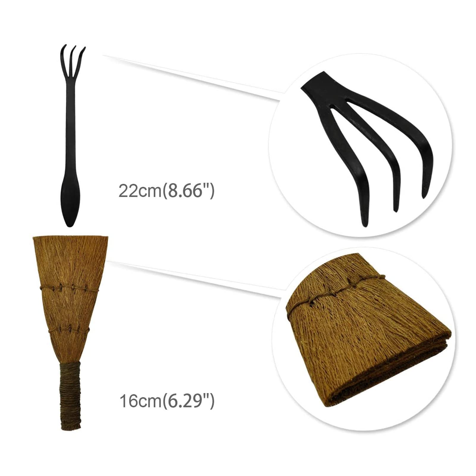 Voilamart 14-Piece Bonsai Tools Kit with Carrying Case - Carbon Steel Scissors, Cutter & Shear Set for Gardening, Pruning & Plant Care - Perfect for Bonsai Enthusiasts, Gardeners & DIY Landscaping Projects