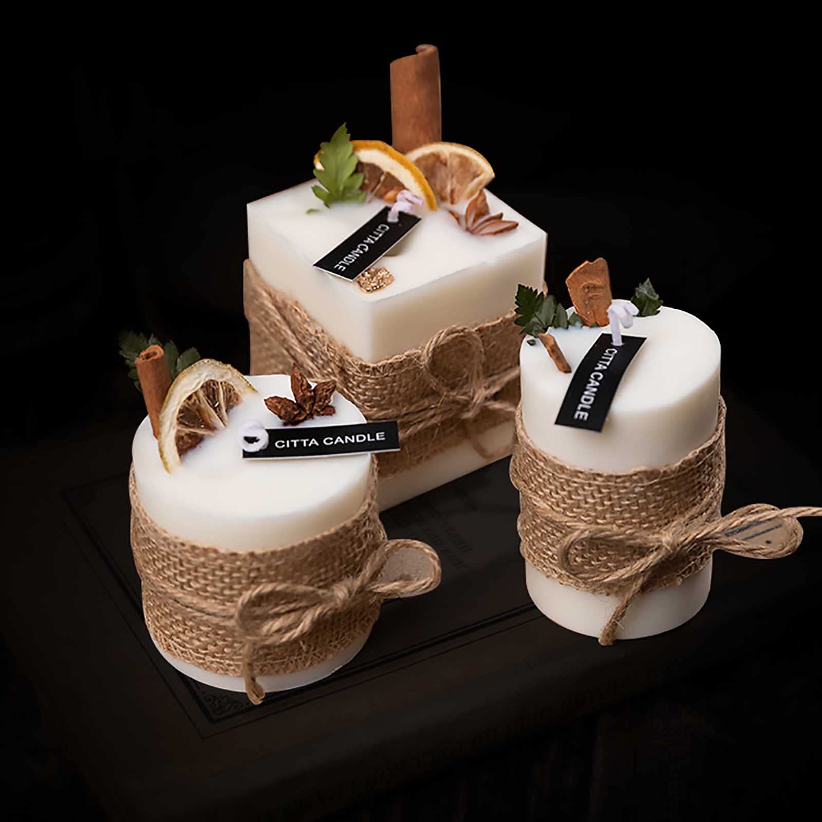 Luxury Soy Wax Scented Candles Gift for Women - Aromatherapy for Home Relaxation
