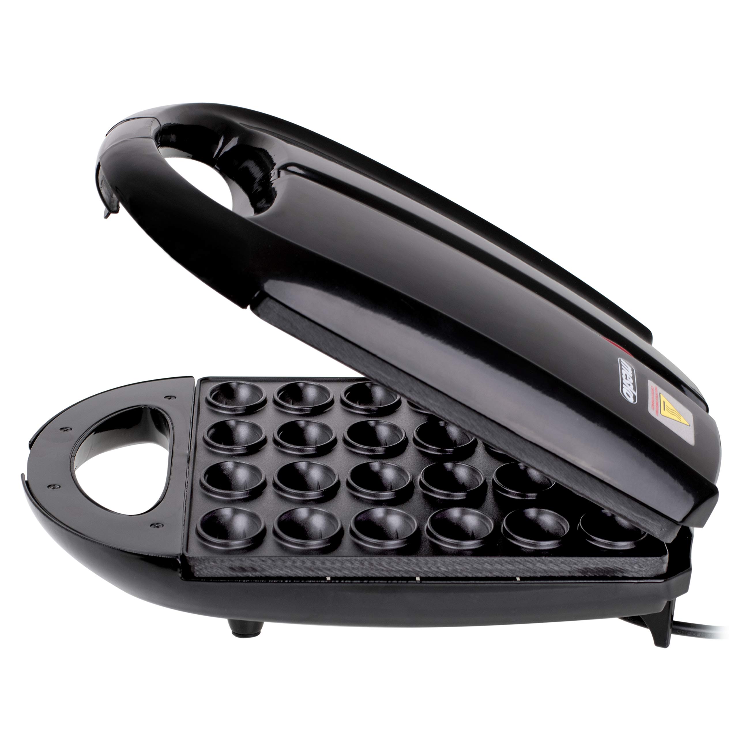 Mesko MS3041 Electric Waffle & Nut Cookie Maker - 1600W Non-Stick Baking Machine for Cream-Filled Oreshki Biscuits (24 Halves) - 2-Minute Fast Cooking - Perfect for Holiday Baking, Party Treats & Homemade Desserts