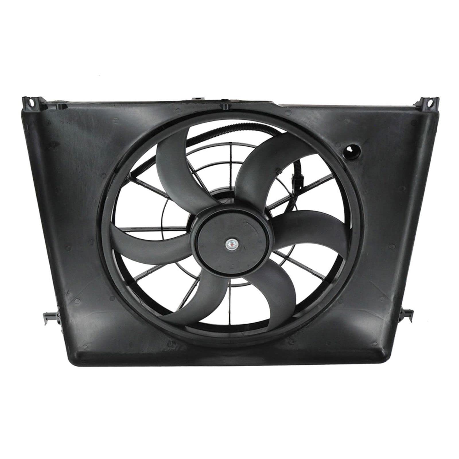 2009-2014 Hyundai Genesis Radiator Cooling Fan Assembly Replacement - HY3115126 - Perfect for Engine Overheating Prevention & Summer Driving