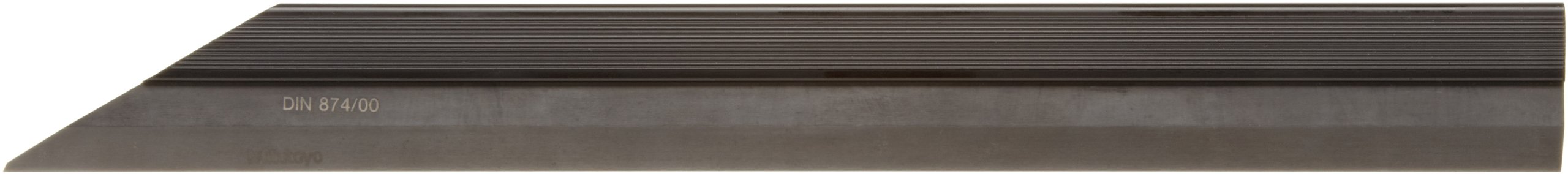 Mitutoyo 528-105 10-Inch Knife Edge Straight Edge Ruler with Protective Cover - Precision Measuring Tool for Metalworking, Woodworking & Engineering Projects