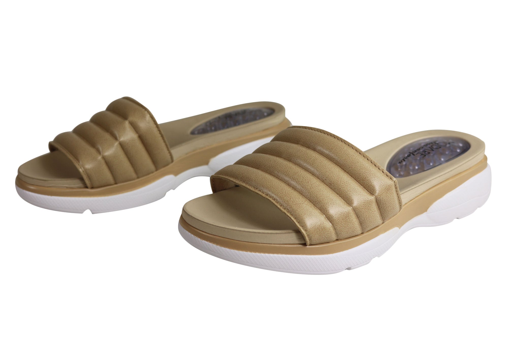 Modare Ultra Comfort Mischa Women's Cushioned Sandals - Breathable Arch Support Flip Flops for Women - Made in Brazil - Perfect for Beach, Pool & Summer Vacations