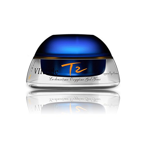 VIIcode T2O3.0 Oxygen Eye Cream for Dark Circles, Puffiness & Wrinkles - Anti-Aging Treatment for Fine Lines, Firmness & Under Eye Bags (5ml) | Best for Night Use & Daily Dark Circle Care