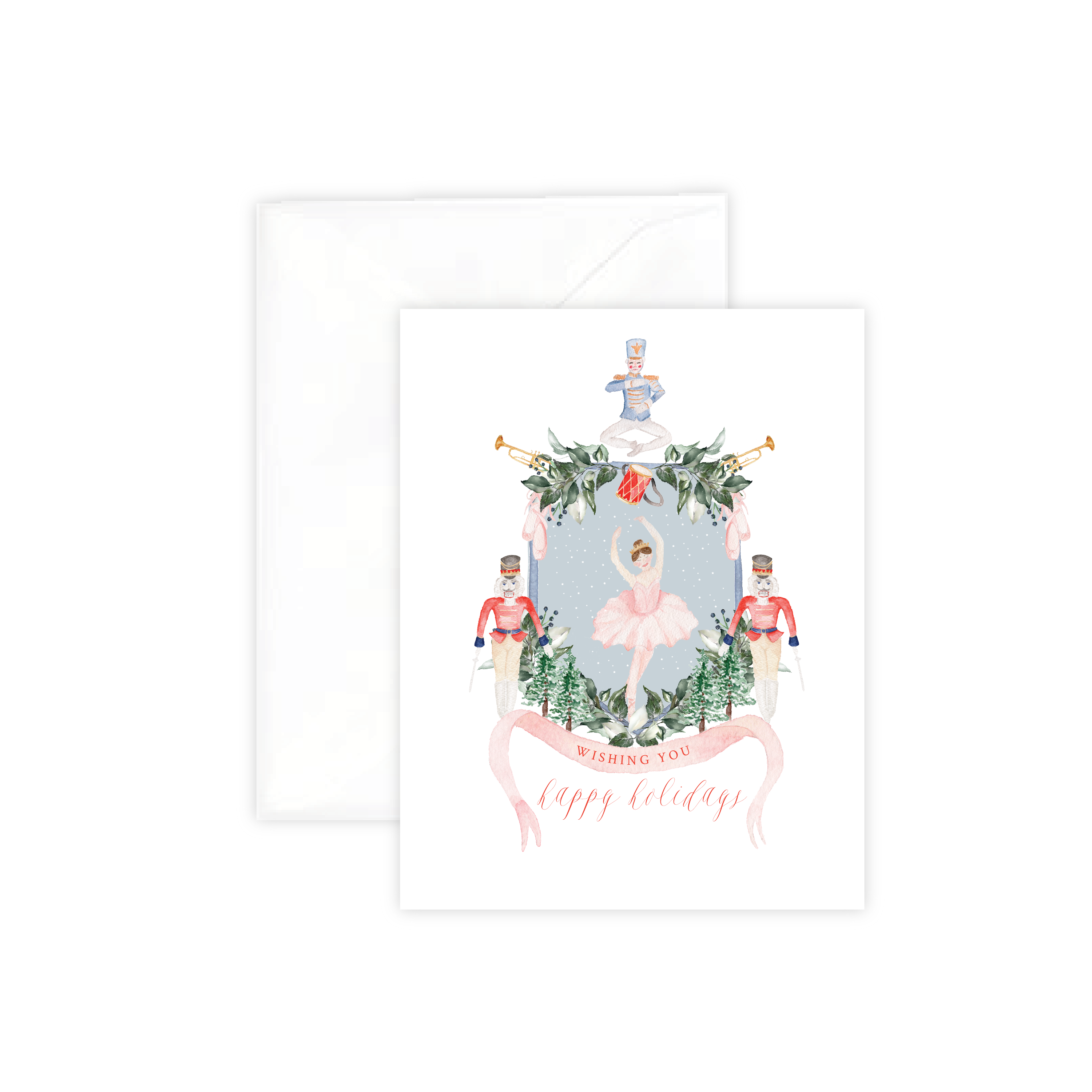 Festive Holiday Greeting Card - Christmas, New Year & Seasonal Wishes - Perfect for Family, Friends & Coworkers