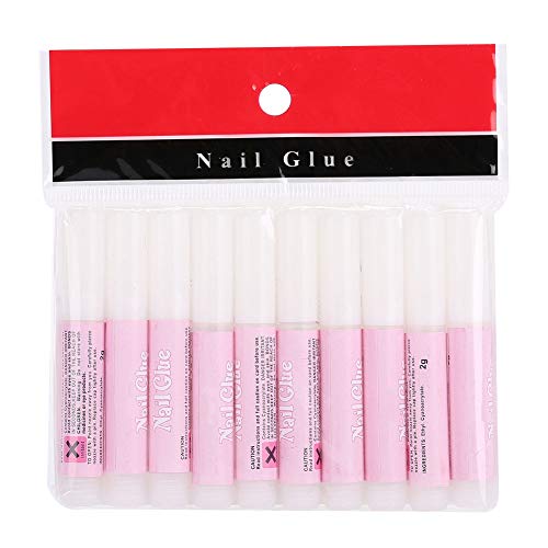 Professional Fake Nail Glue - Safe & Durable Nail Art Adhesive for Rhinestones & False Tips | Lightweight & Long-Lasting | Perfect for Nail Art Decoration, Salon Use & DIY Manicures at Home