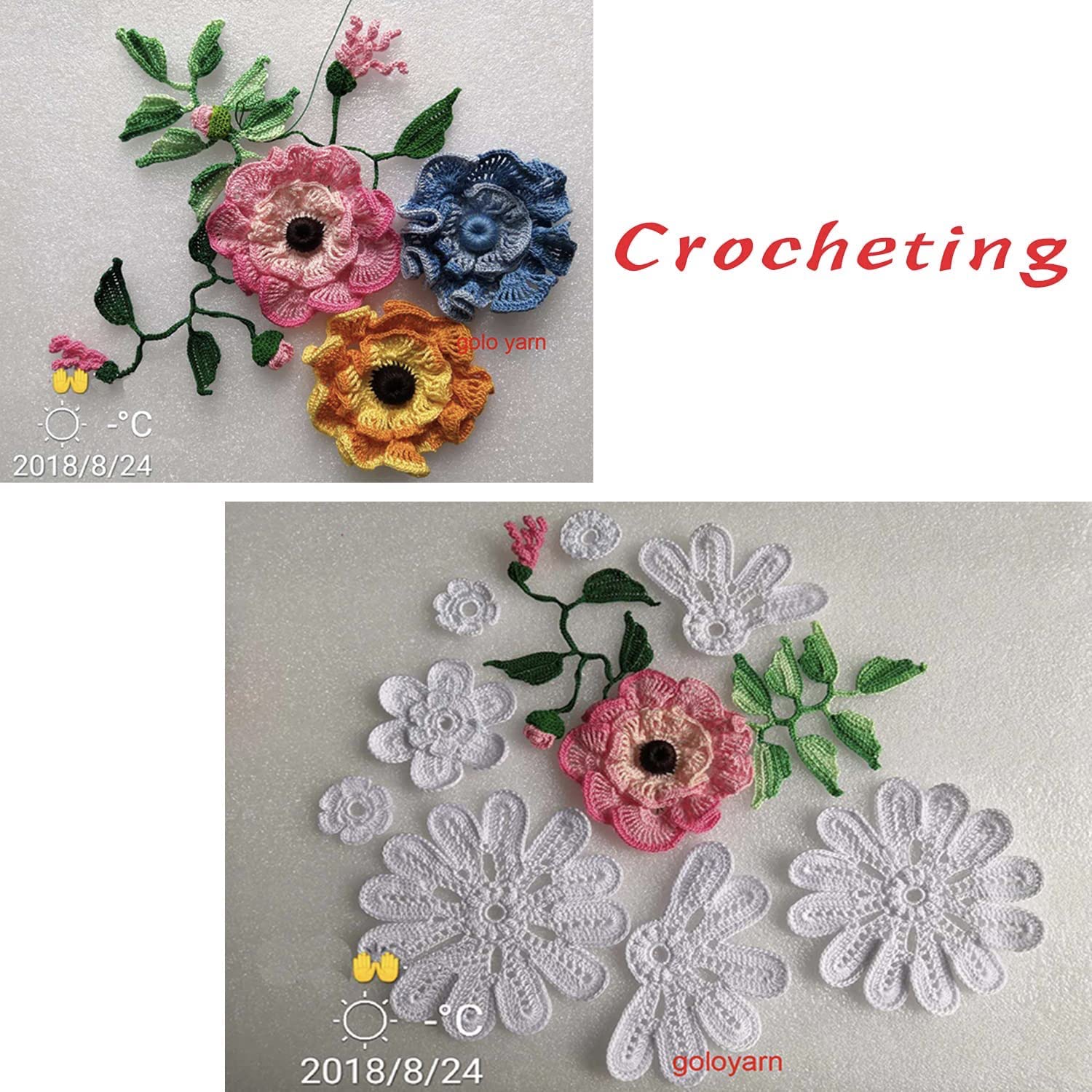 Premium Size 10 White Crochet Thread - Soft Cotton Yarn for Hand Knitting, Lace Making & DIY Crafts - Perfect for Doilies, Table Runners & Wedding Decorations