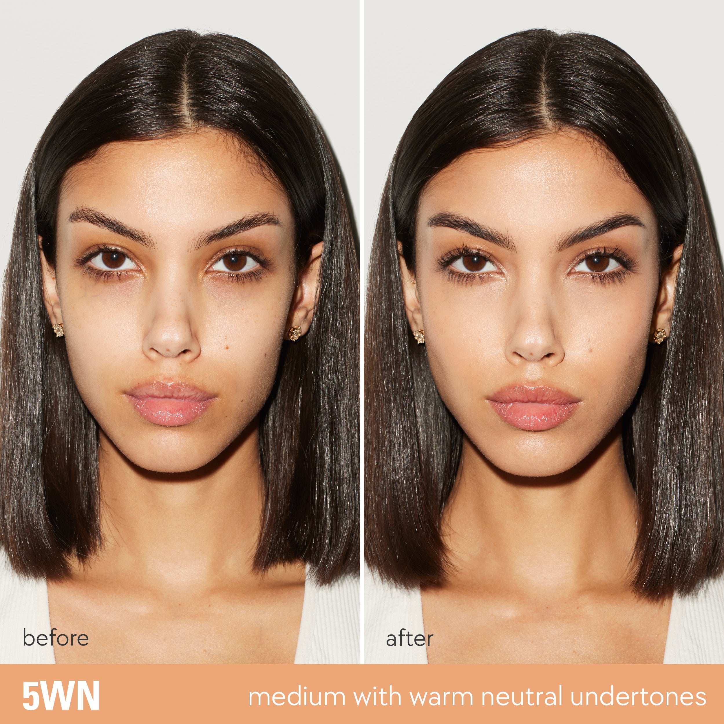 Long-Lasting Power Plush Foundation - Full Coverage, Matte Finish for All-Day Wear - Perfect for Daily Makeup, Special Events & Photo Shoots