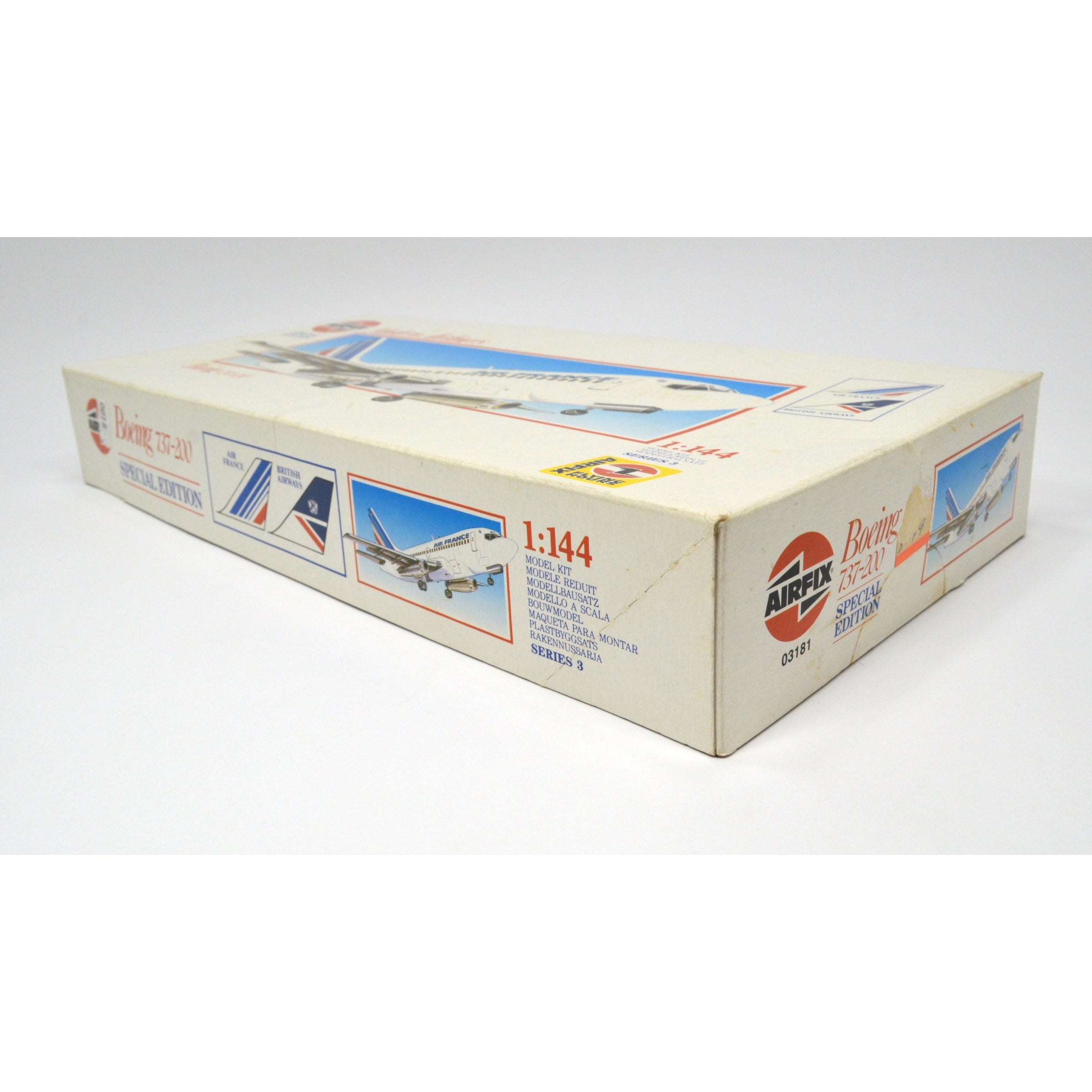 New in Box AIRFIX 1:144 Scale Boeing 737-200 Model Kit #03181 - Perfect for Collectors, Hobbyists & Aviation Enthusiasts - Great for Display, Gifts & DIY Projects
