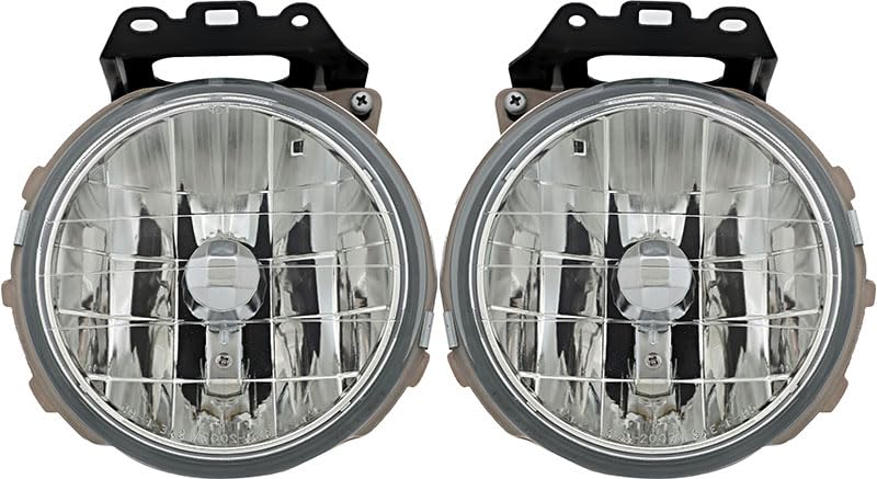 Subaru Legacy Outback Fog Lights Replacement Set - Driver & Passenger Side Compatible with 2000 2001 2002 2003 2004 Models | Durable All-Weather Fog Lamps for Enhanced Night Driving Safety