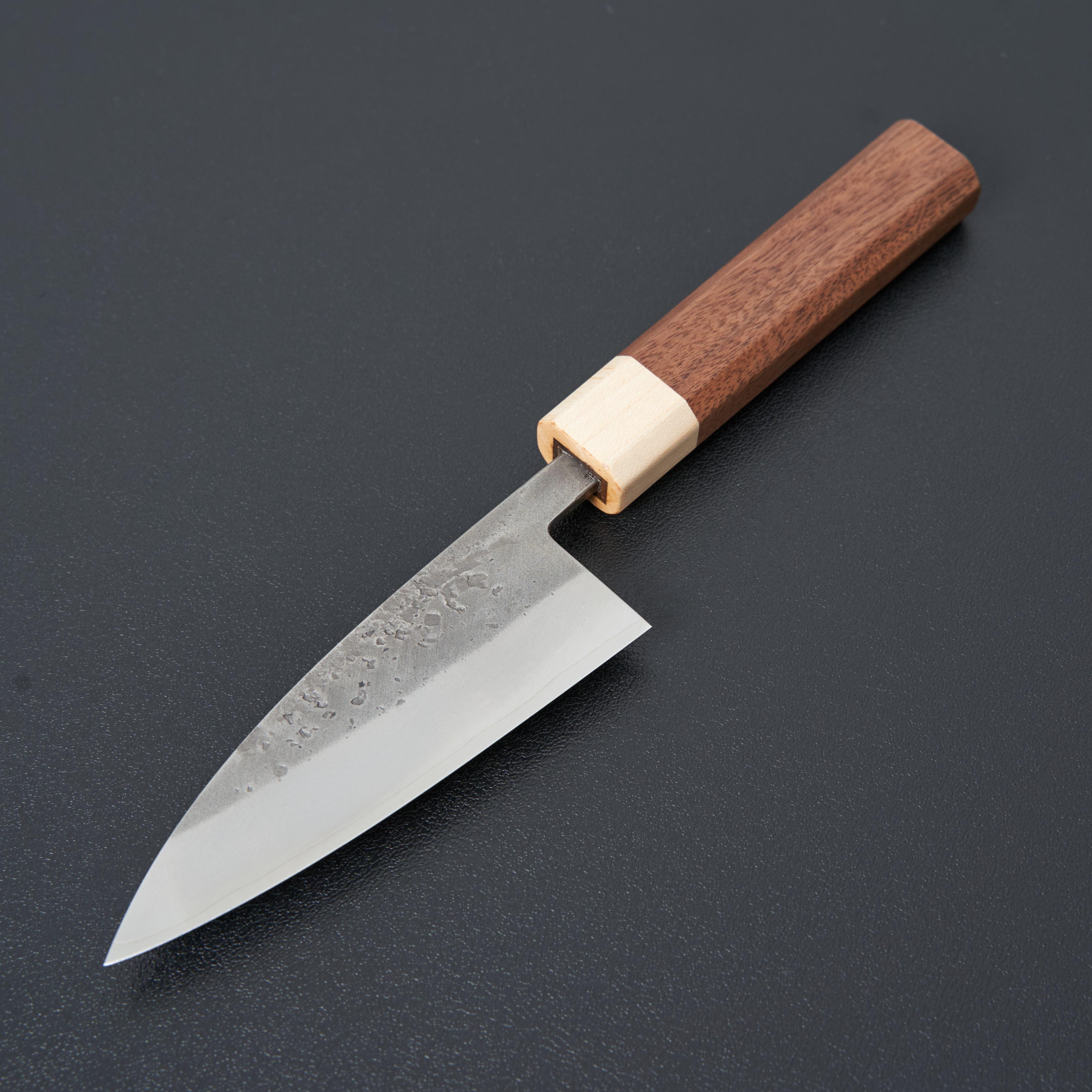 Hitohira TD SLD Nashiji Utility Knife 105mm - Premium Japanese Kitchen Knife for Slicing, Dicing & Chopping - Perfect for Chefs & Home Cooks