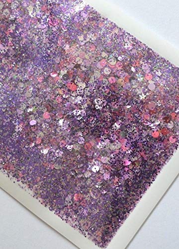 Purple Amethyst Chunky Body Glitter 10g - Festival Makeup for Face, Body, Hair & Nails | Perfect for Raves, Concerts & Costume Parties
