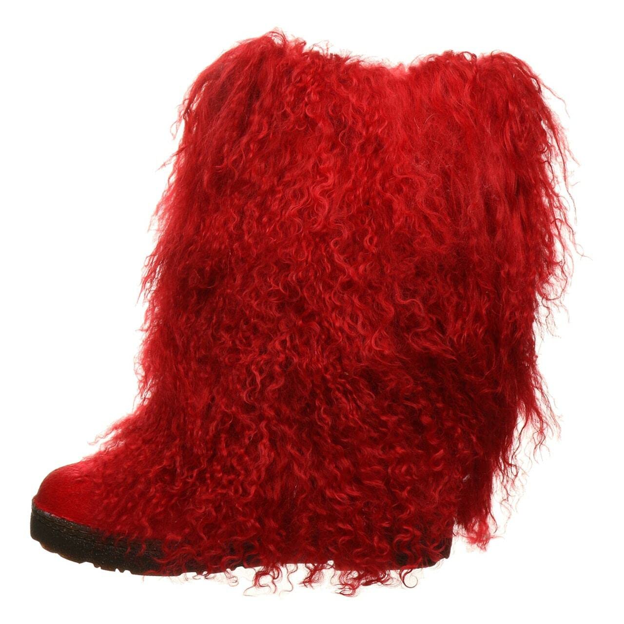 BEARPAW Women's Boetis Winter Boots - Slip On, Natural Fur Lined, Multiple Colors - Cozy & Comfortable for Snow, Casual Wear & Outdoor Activities