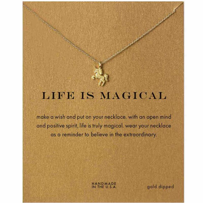 Magical Unicorn Pendant Necklace for Women & Girls - Sparkling Crystal Charm Jewelry Gift for Birthday, Christmas & Special Occasions | Perfect for Everyday Wear, Parties & Fairy-Themed Events