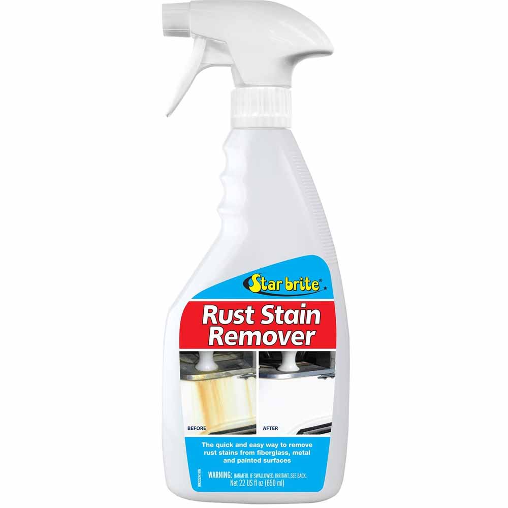 Starbrite Rust Stain Remover - 22 oz Marine Grade Formula for Boats, RVs & Outdoor Equipment | Fast-Acting Rust Remover for Metal, Fiberglass & More