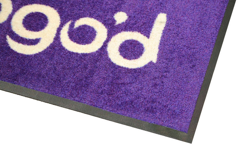 Custom Printed Plush Logo Mat - Personalized Non-Slip Welcome Doormat for Home & Office Entrance - Perfect for Housewarming Gifts & Brand Promotions