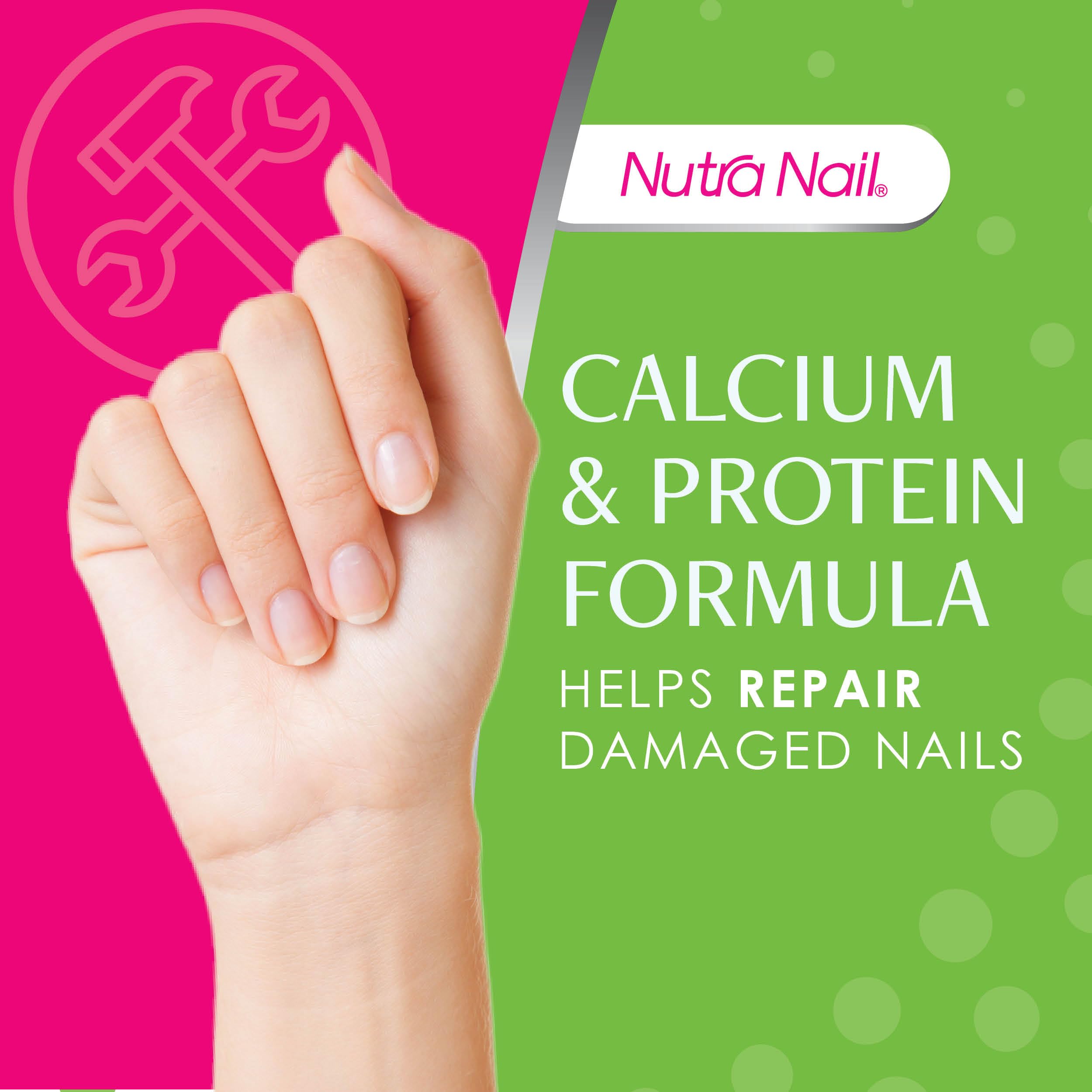 Nutra Nail 5 to 7 Day Growth Treatment - Fast Keratin Nail Hardener & Strengthener for Thin, Brittle & Damaged Nails (0.47 Fl Oz) | Salon-Quality At-Home Nail Care Solution for Stronger, Healthier Nails
