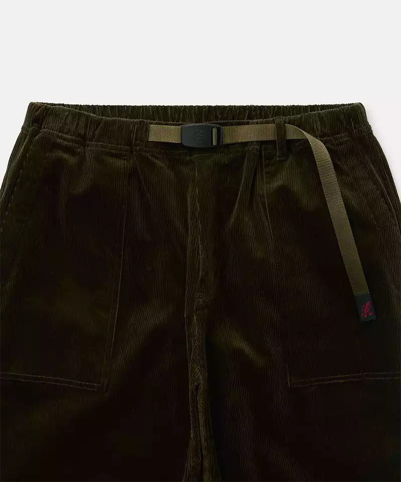Corduroy Loose Tapered Ridge Pants for Women - Comfortable High Waisted Casual Trousers - Perfect for Fall Winter Outfits, Office Wear & Weekend Street Style