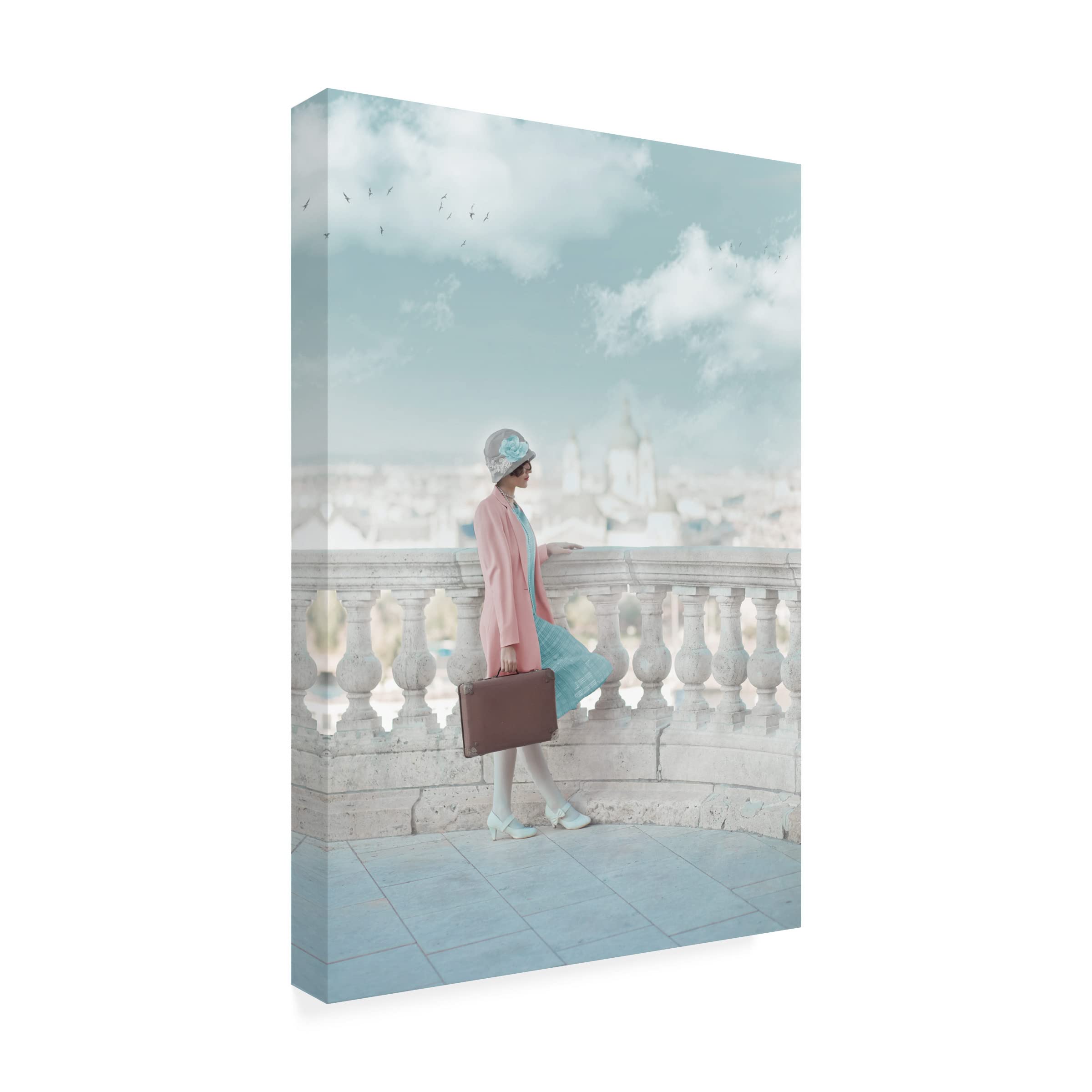 Trademark Fine Art 'Journey' Canvas Wall Art by Ildiko Neer - Modern Home Decor for Living Room, Bedroom & Office