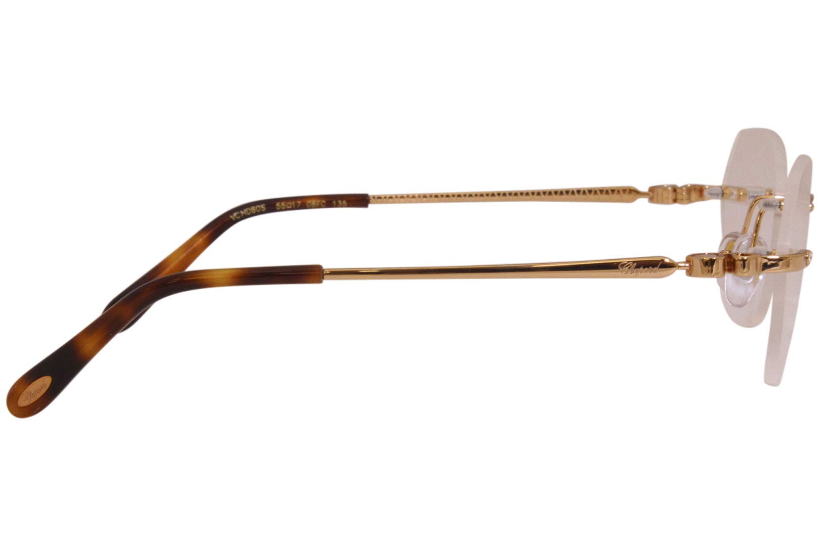 Chopard VCHD 80 S Rose Gold Eyeglasses Frame - Luxury Designer Optical Glasses for Women & Men | Perfect for Office, Reading & Fashion Accessories